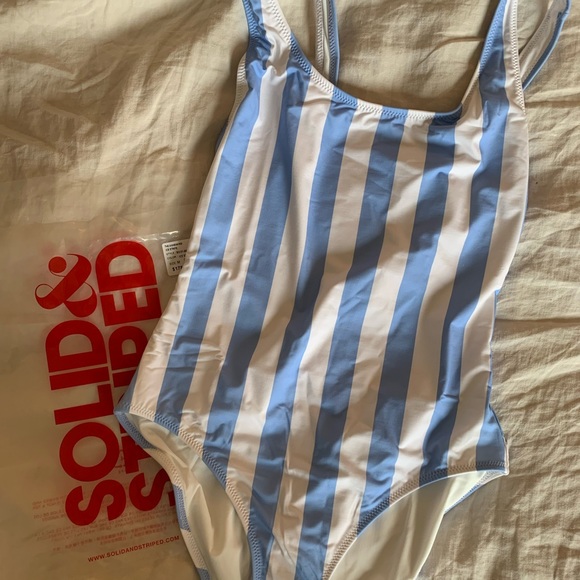 NWT Solid & Striped swimsuit - Picture 3 of 4